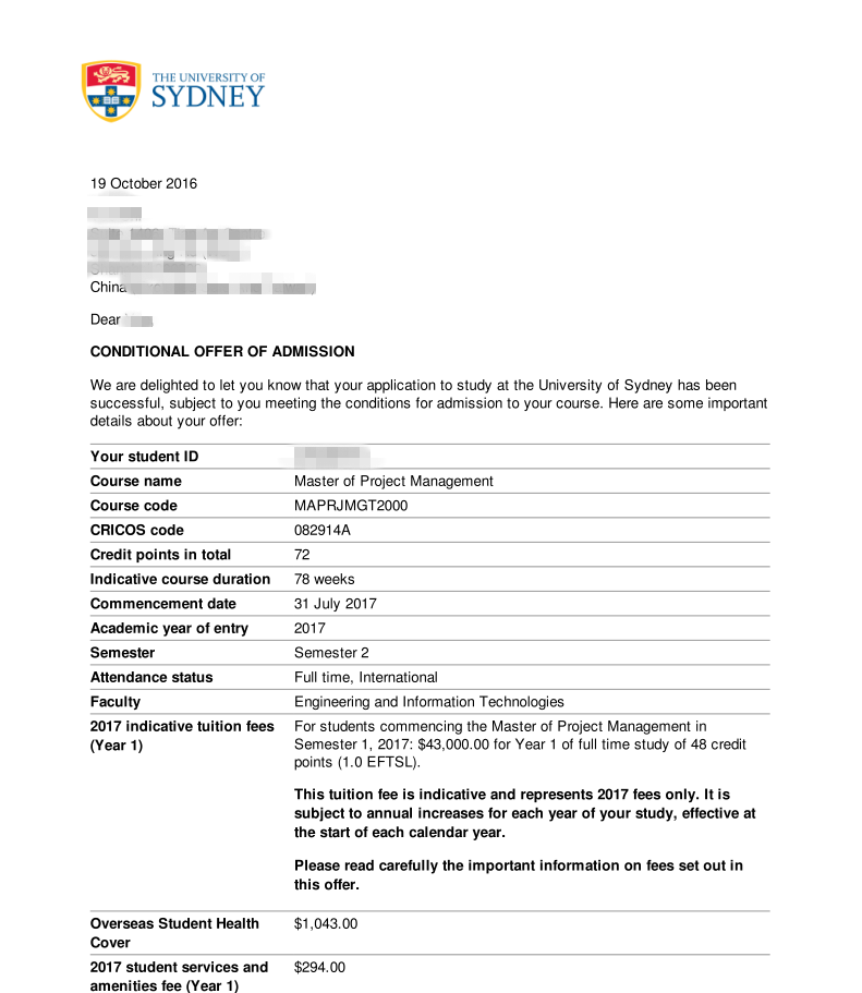 SYDNEY University Offer.png
